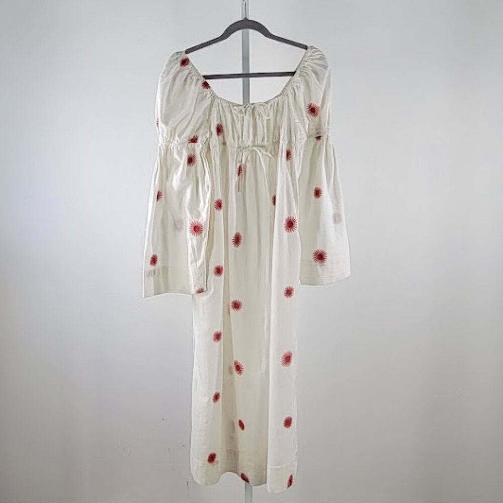 FREE PEOPLE emory embroidered midi dress Sz XS NEW - Picture 11 of 13